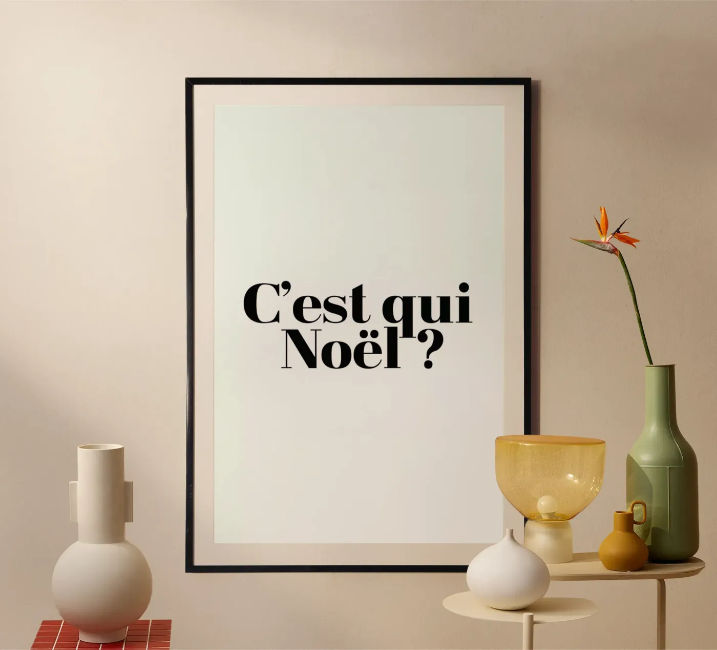 Noel? poster van Studio One