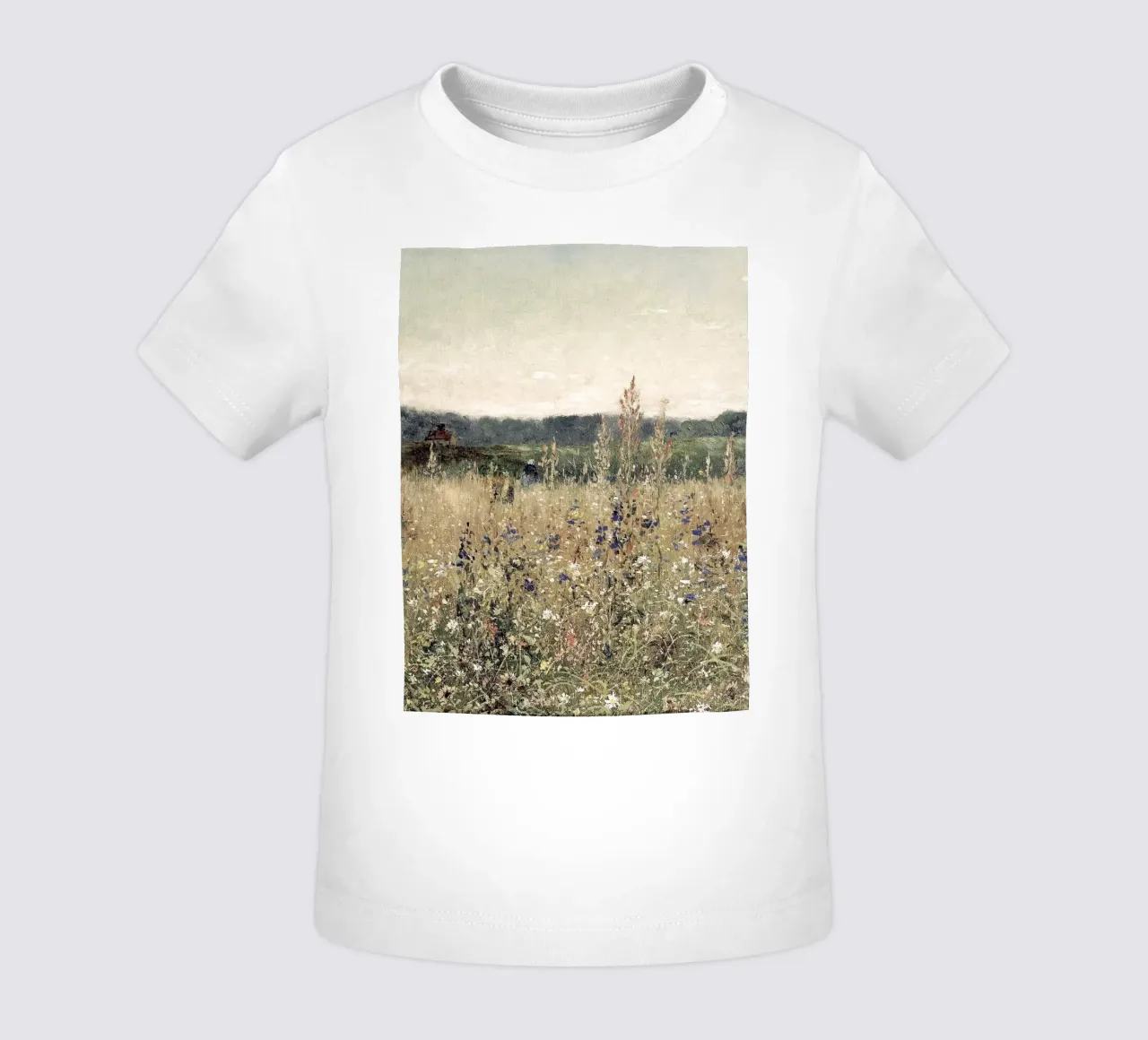 Flower Field Landscape t-shirt pour bébé de apoloprints