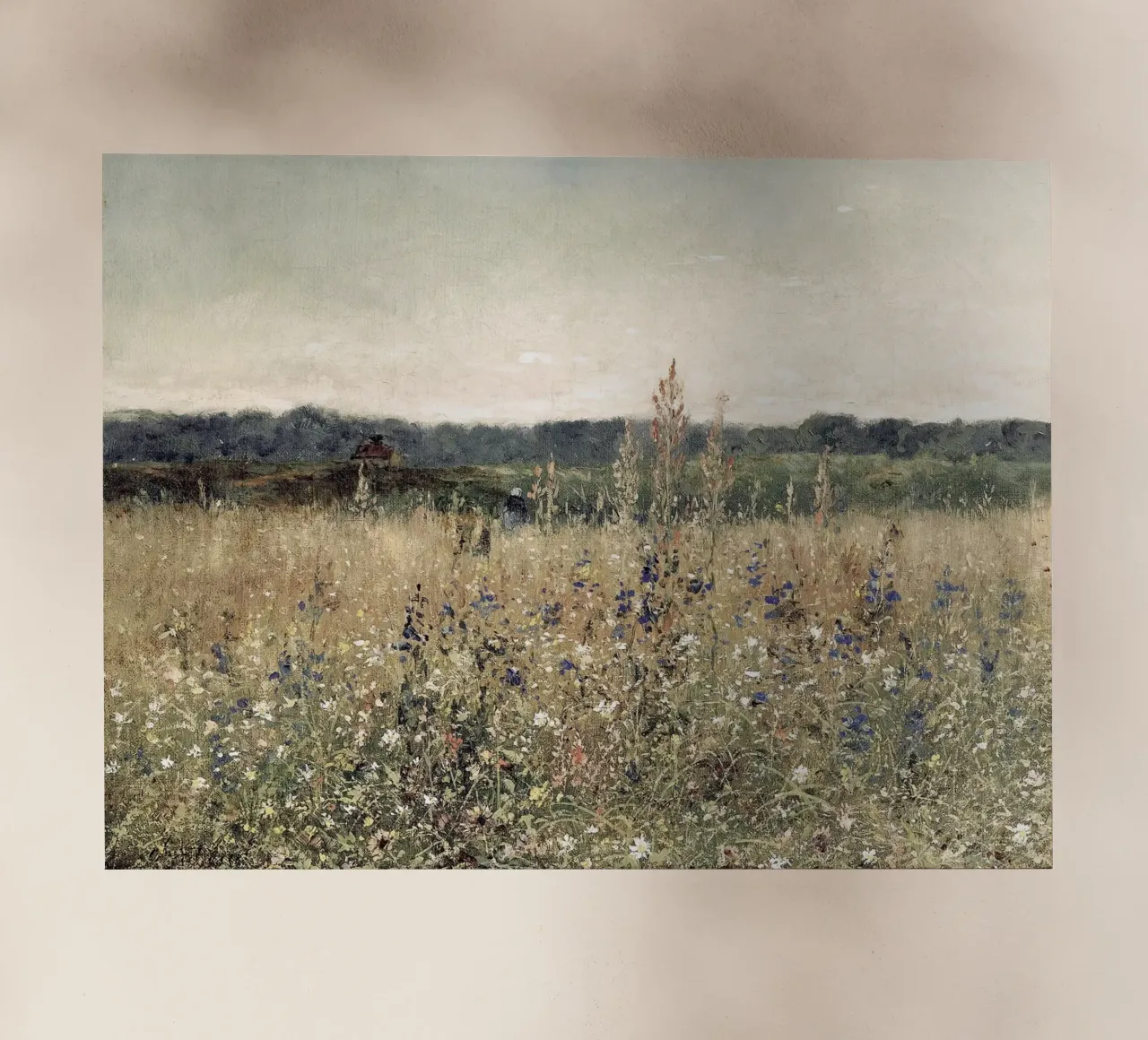 Flower Field Landscape pellicola backlit da apoloprints