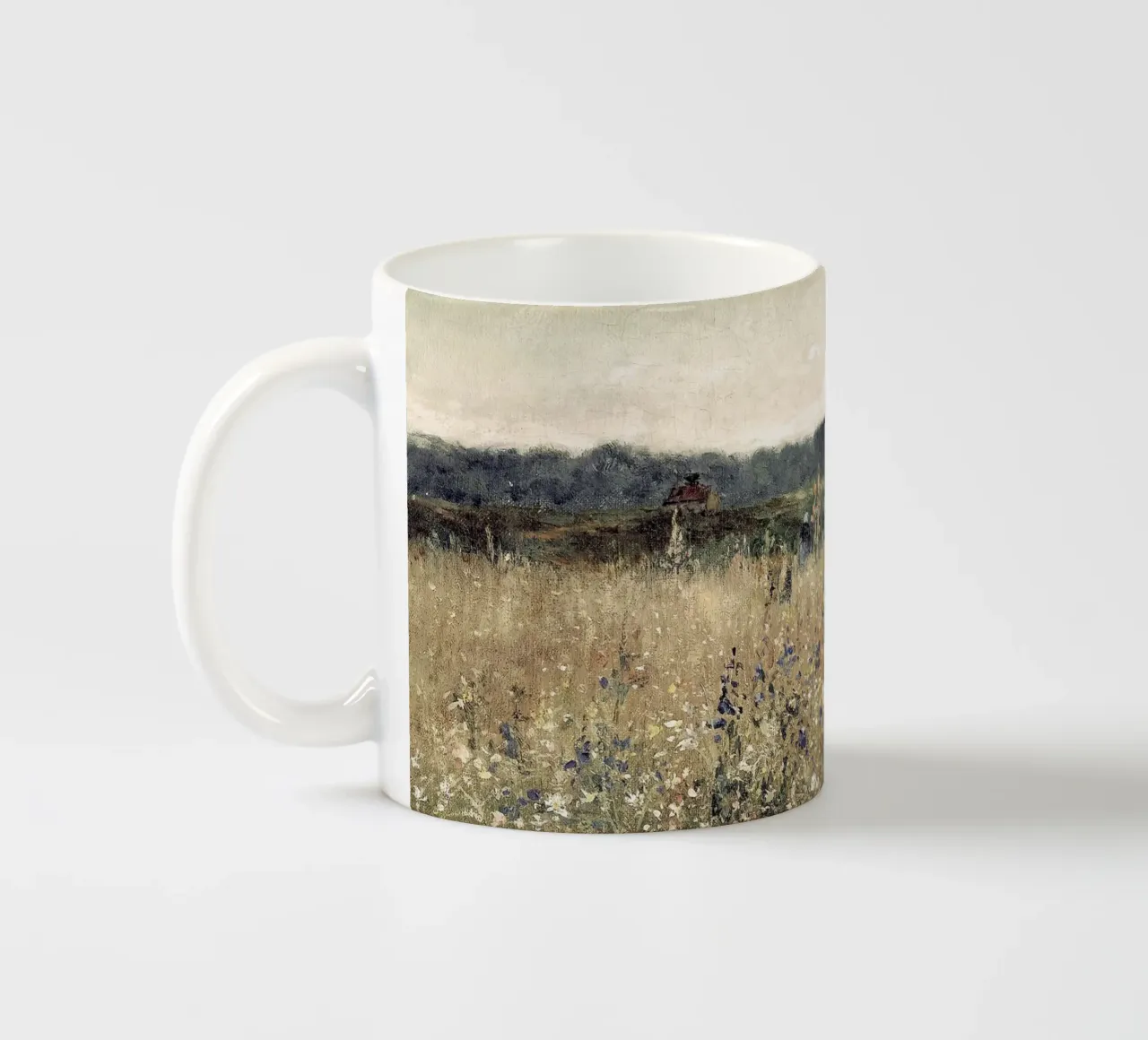 Flower Field Landscape tazza in ceramica da apoloprints
