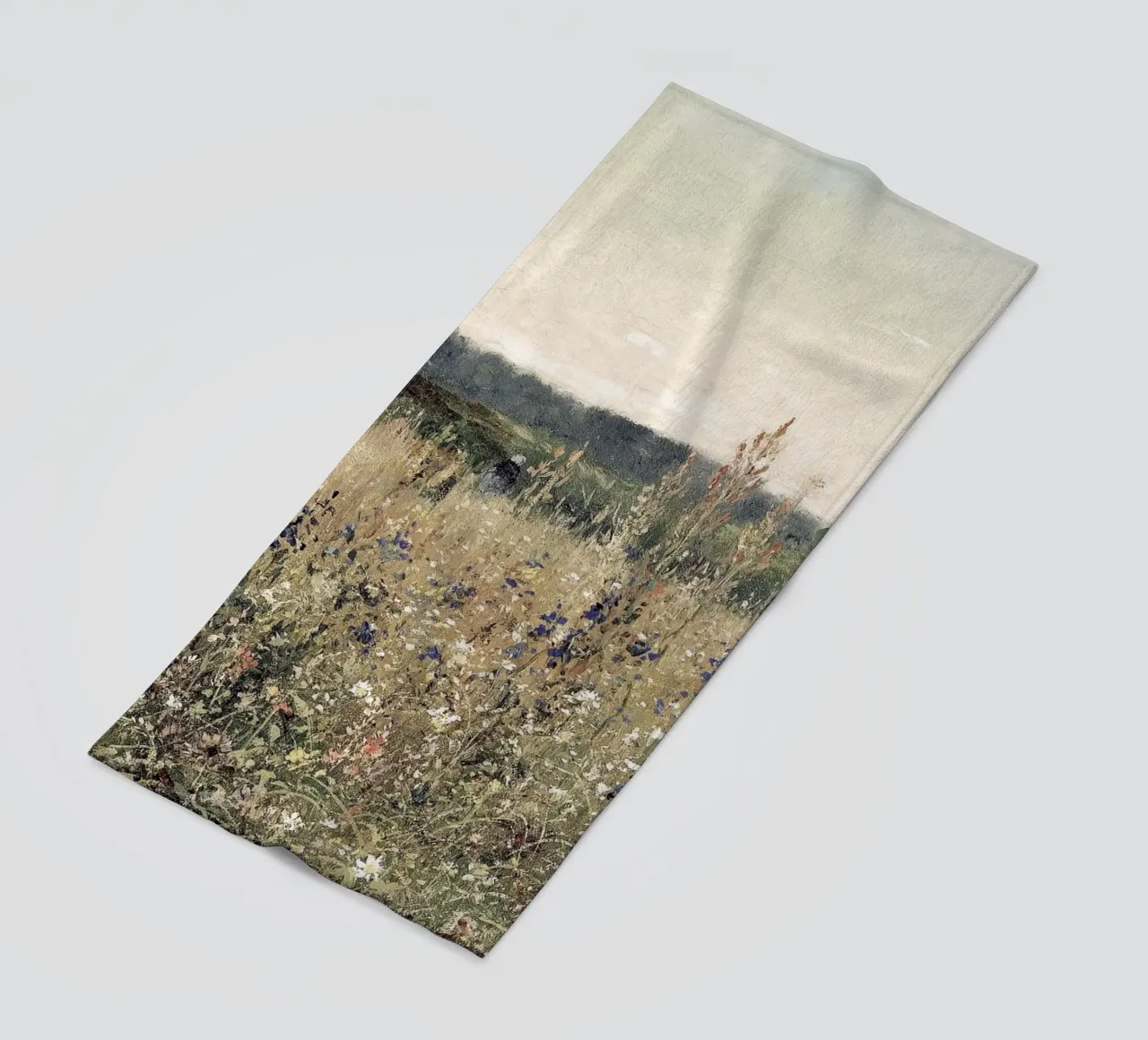 Flower Field Landscape telo mare da apoloprints