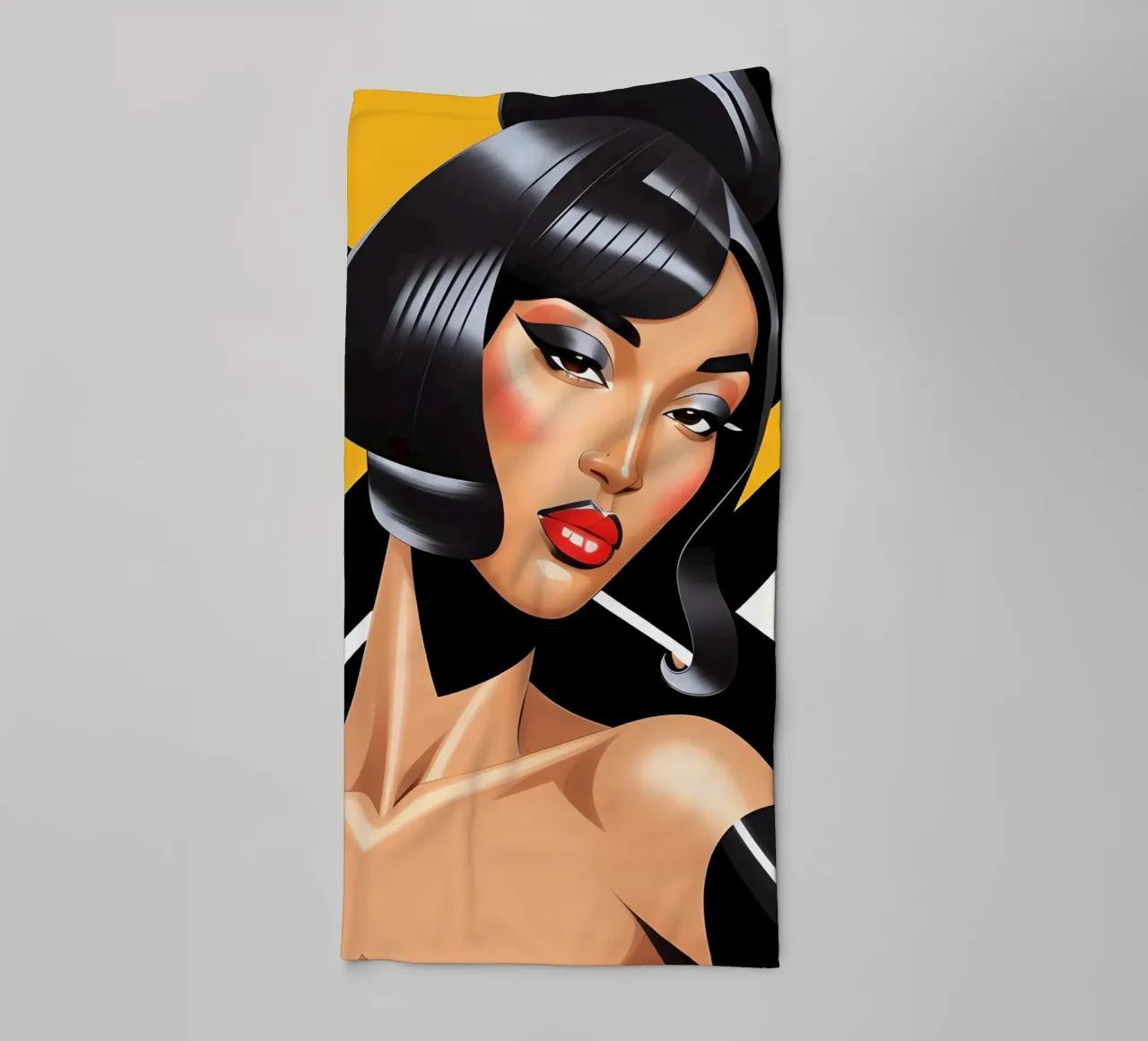 MODA RETRÒ GEOMETRICA VOGUE asciugamano da bagno da ART DECO