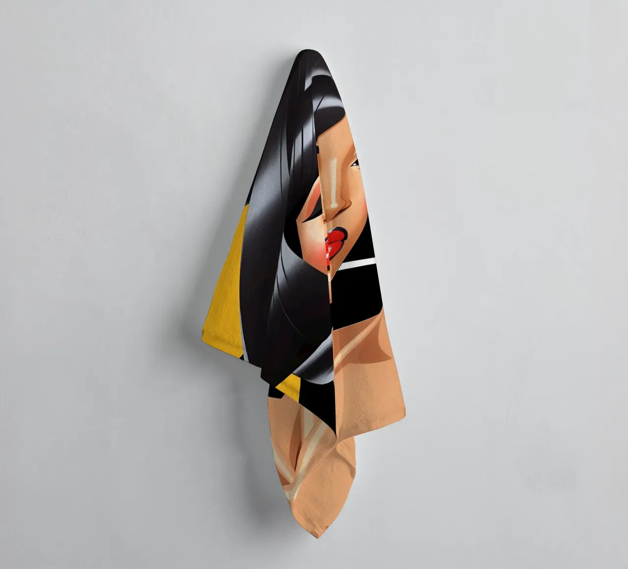 MODA RETRÒ GEOMETRICA VOGUE asciugamano da bagno da ART DECO