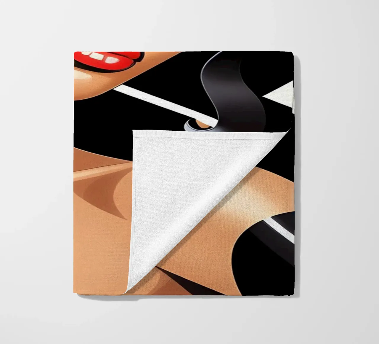 MODA RETRÒ GEOMETRICA VOGUE telo mare da ART DECO