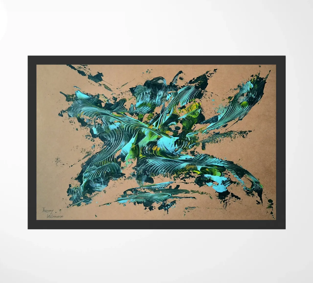 NATURAL STYLE 29 zerbino da Thierry Vobmann Abstract painting