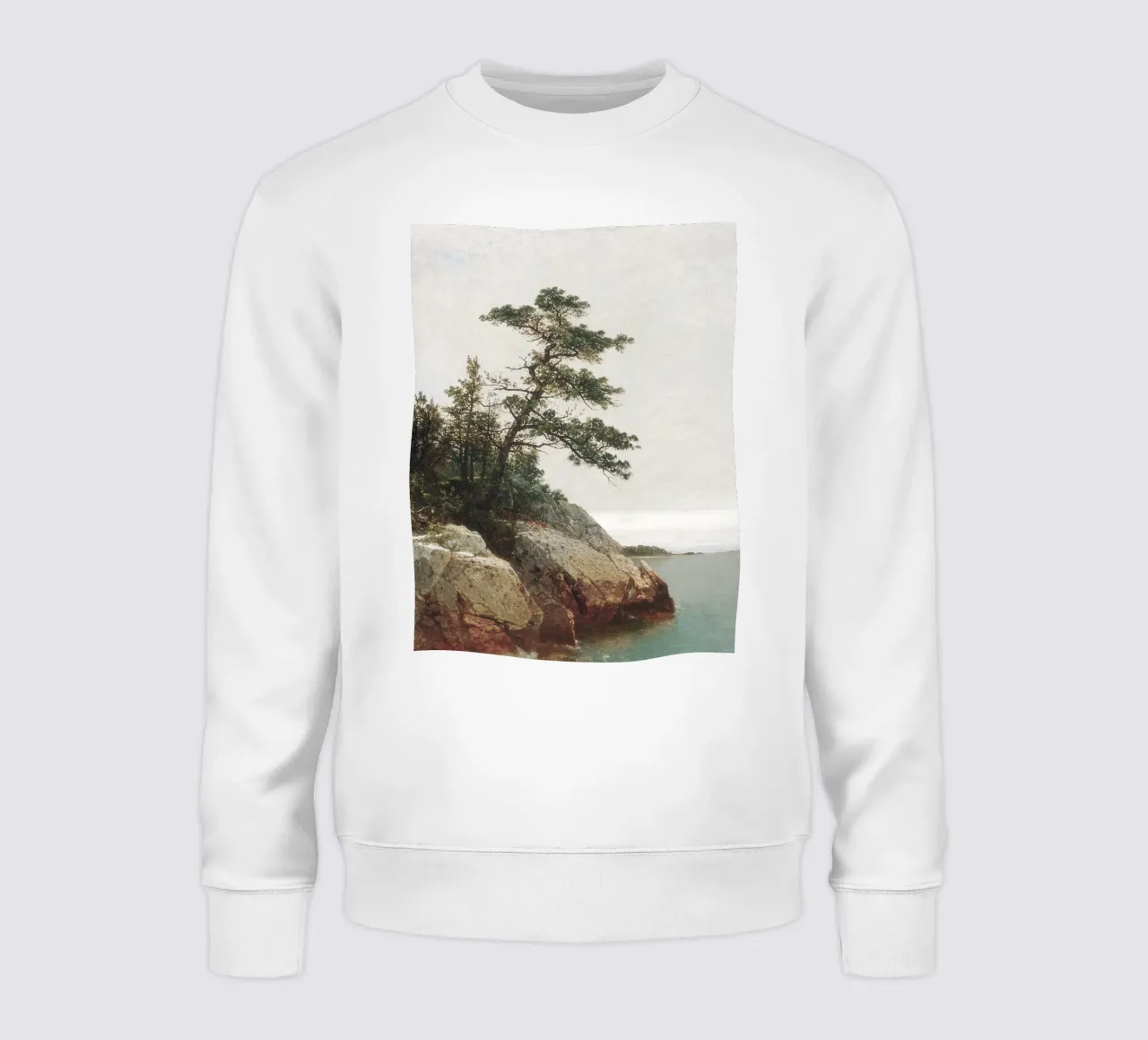 Pine Coast Landscape sweatshirt by apoloprints