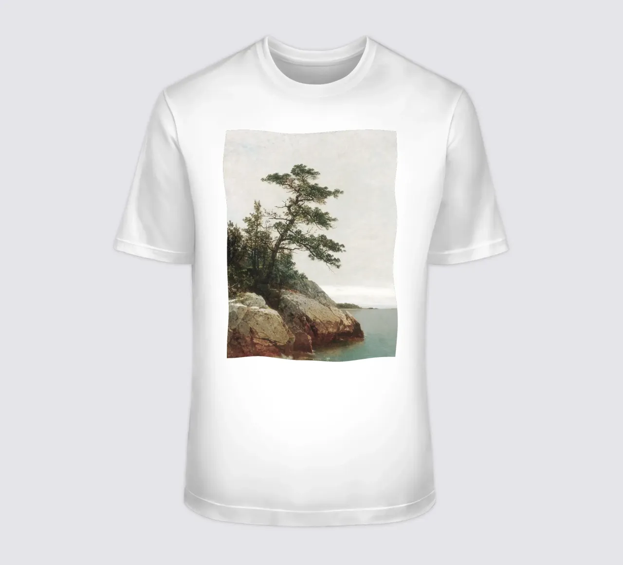 Pine Coast Landscape t-shirt da apoloprints