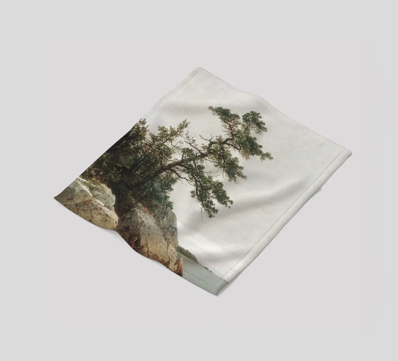 Pine Coast Landscape coperta in pile da apoloprints