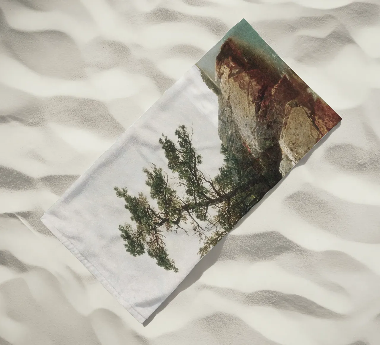 Pine Coast Landscape telo mare da apoloprints
