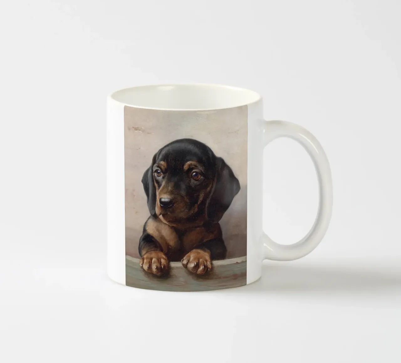 Dachshund Puppy tazza in ceramica da apoloprints