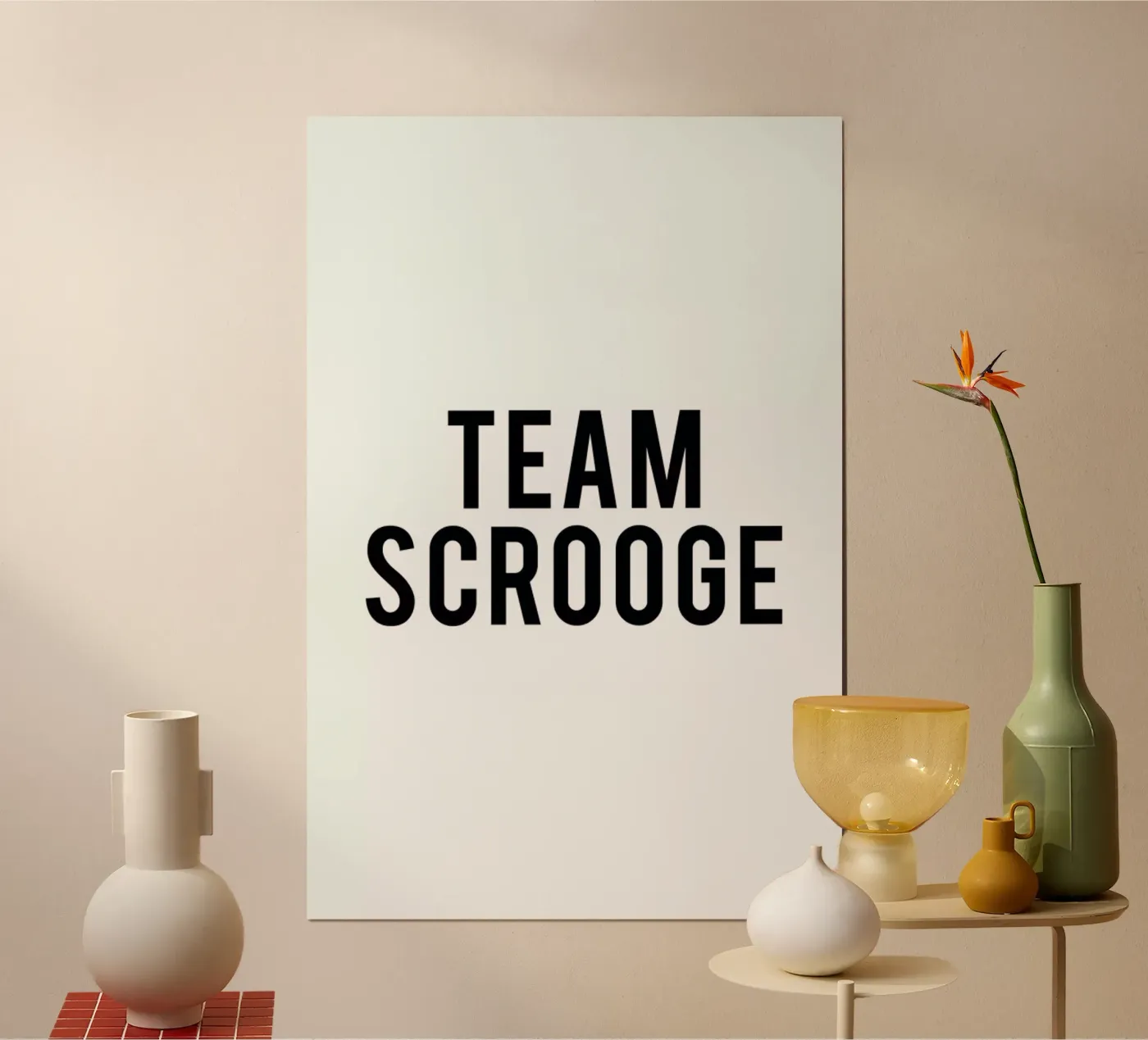 Team Scrooge poster da Studio One