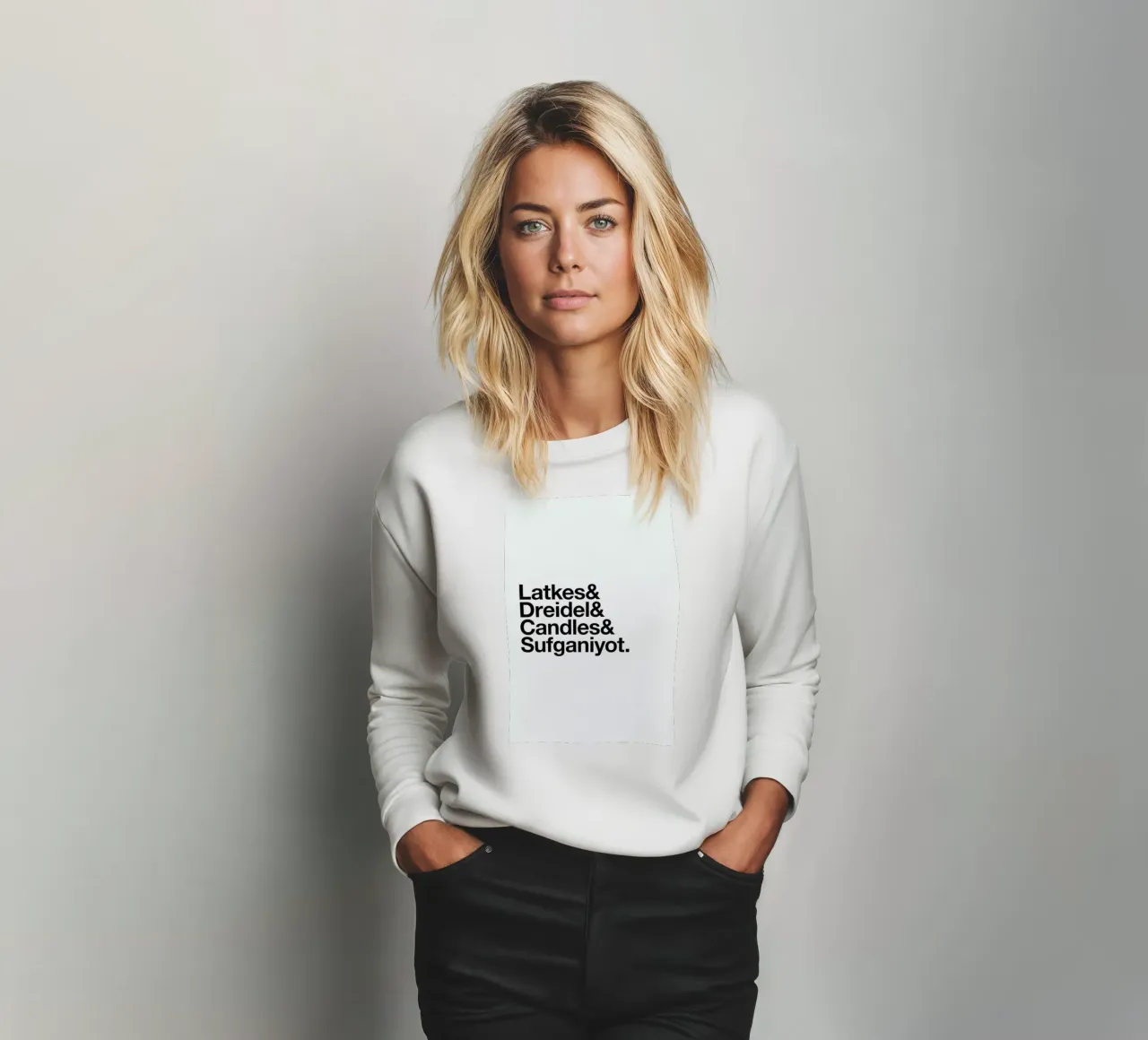 Latkes & Sufganiyot sweatshirt by Studio One