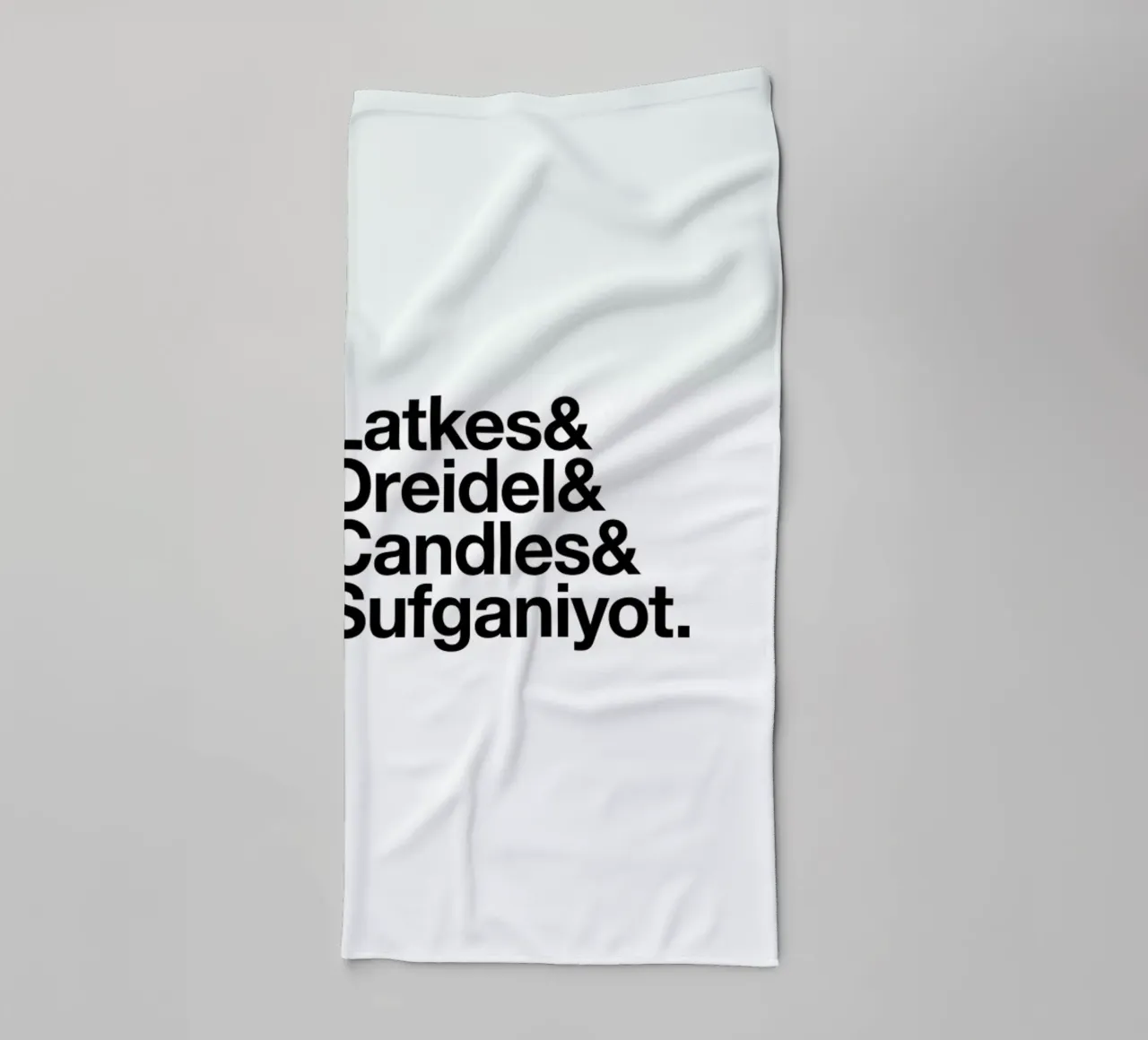 Latkes & Sufganiyot towel by Studio One