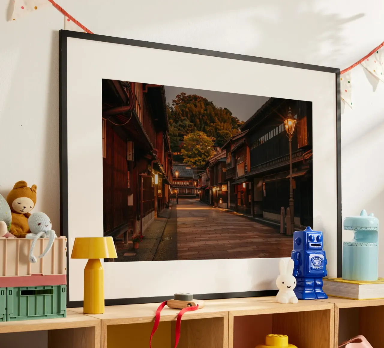 Il tramonto a Kanazawa in Giappone carta hahnemühle da Marcel Bisig