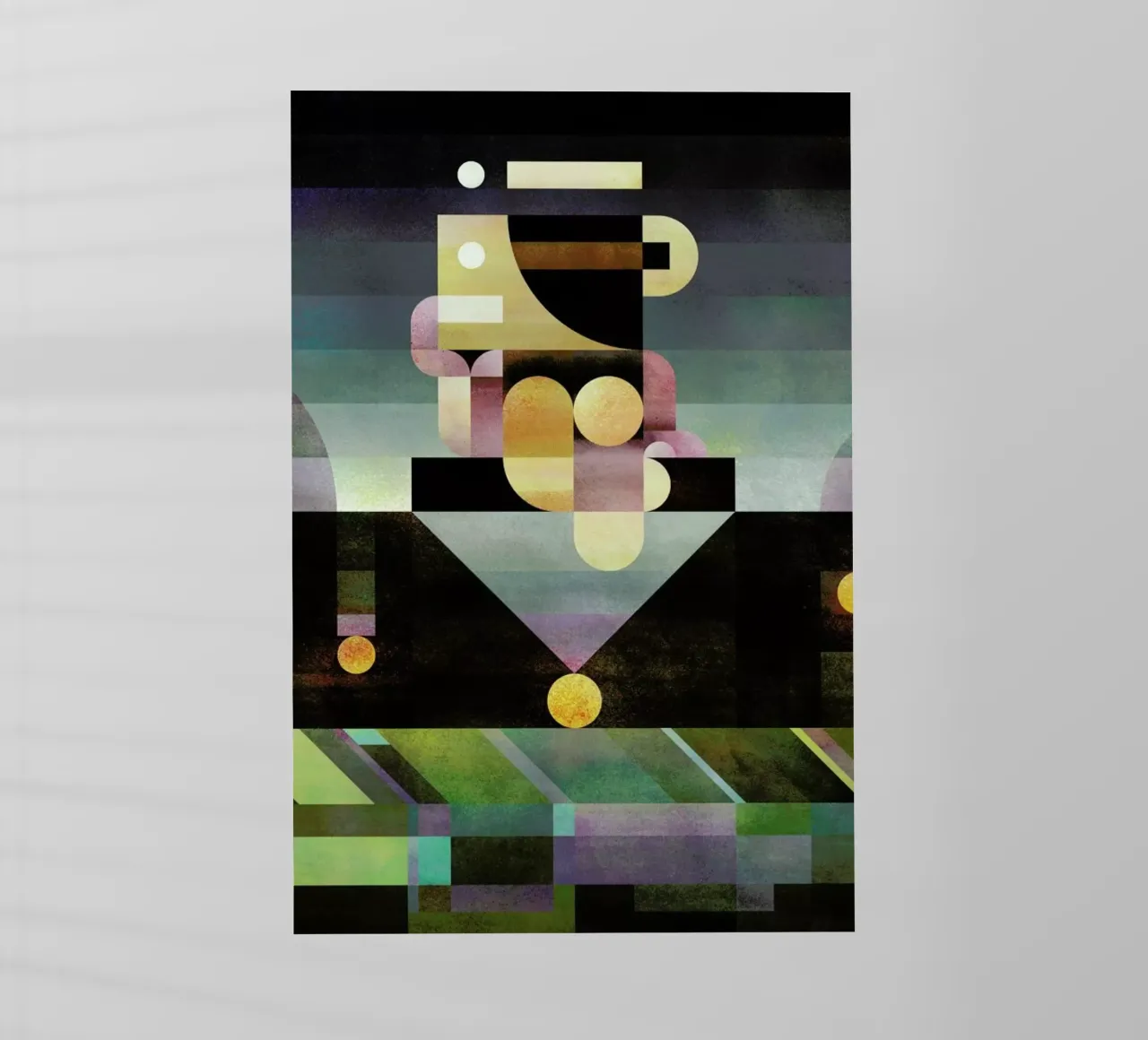 Unstable Thinker pellicola backlit da Antony Squizzato