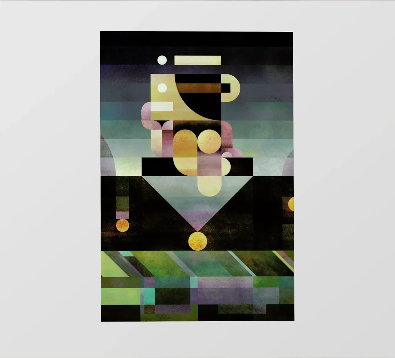 Unstable Thinker pellicola backlit da Antony Squizzato