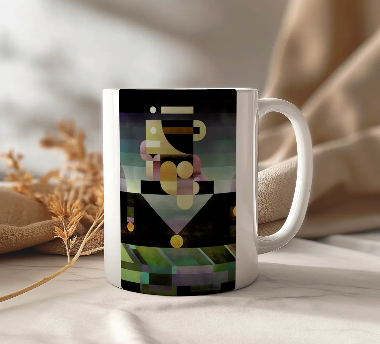 Unstable Thinker mug en céramique de Antony Squizzato