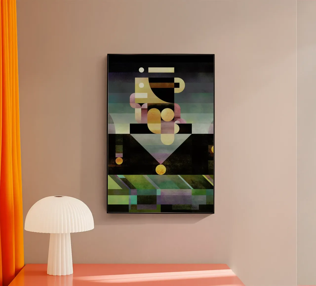 Unstable Thinker acrylic glass by Antony Squizzato