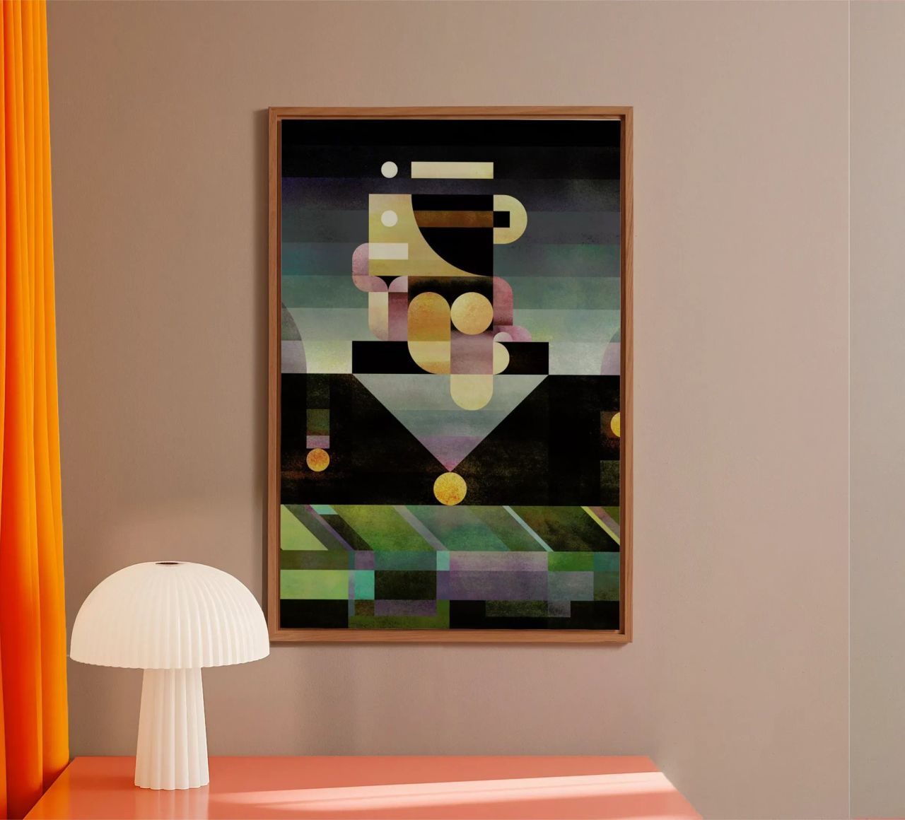 Unstable Thinker alluminio dibond da Antony Squizzato