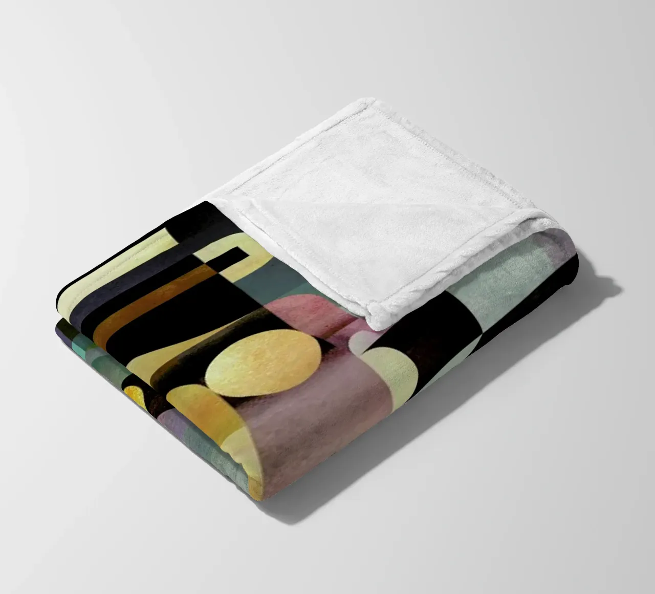 Unstable Thinker fleece blanket by Antony Squizzato