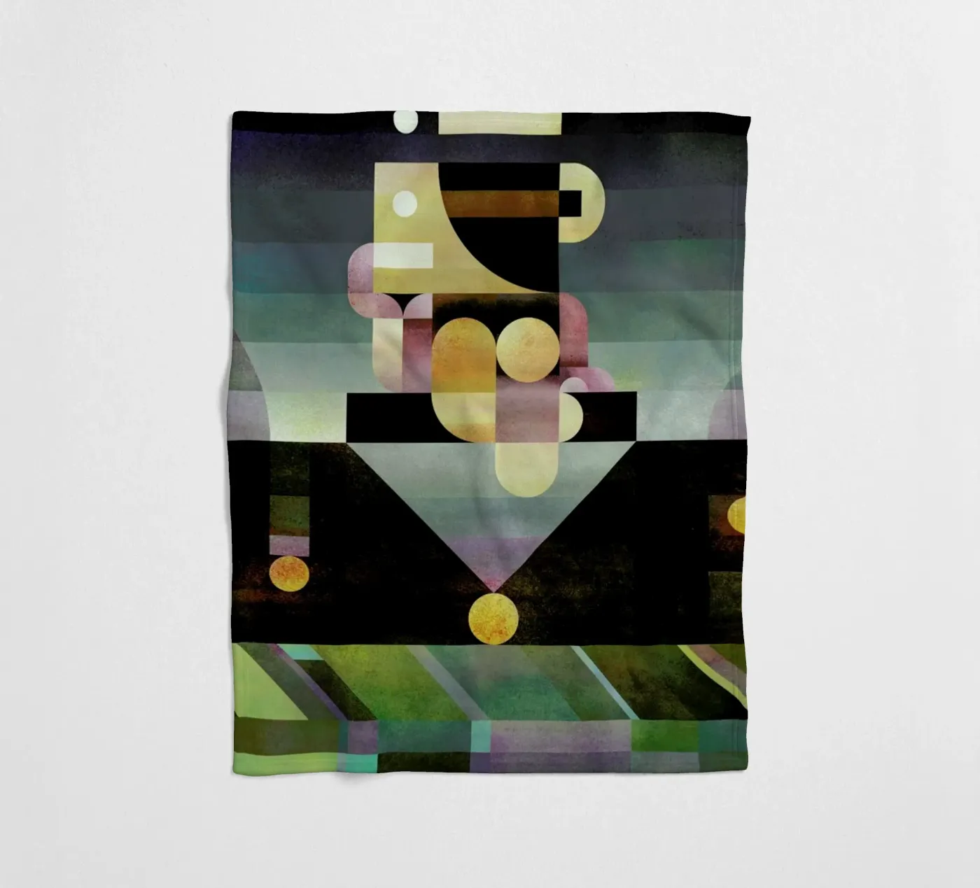 Unstable Thinker Fleecedecke von Antony Squizzato