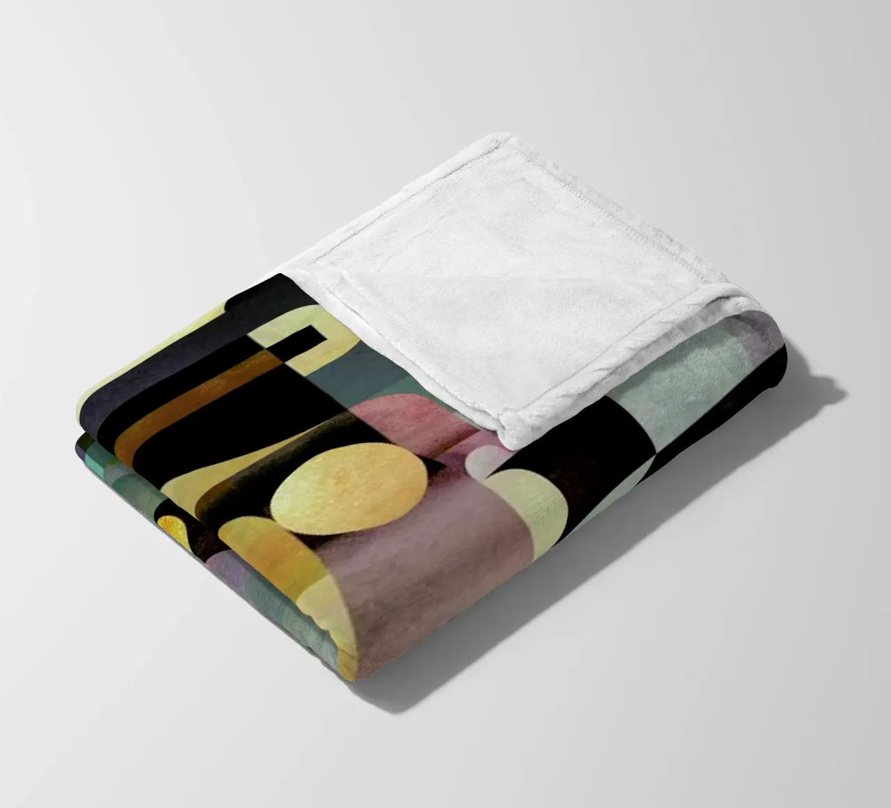 Unstable Thinker fleece blanket by Antony Squizzato