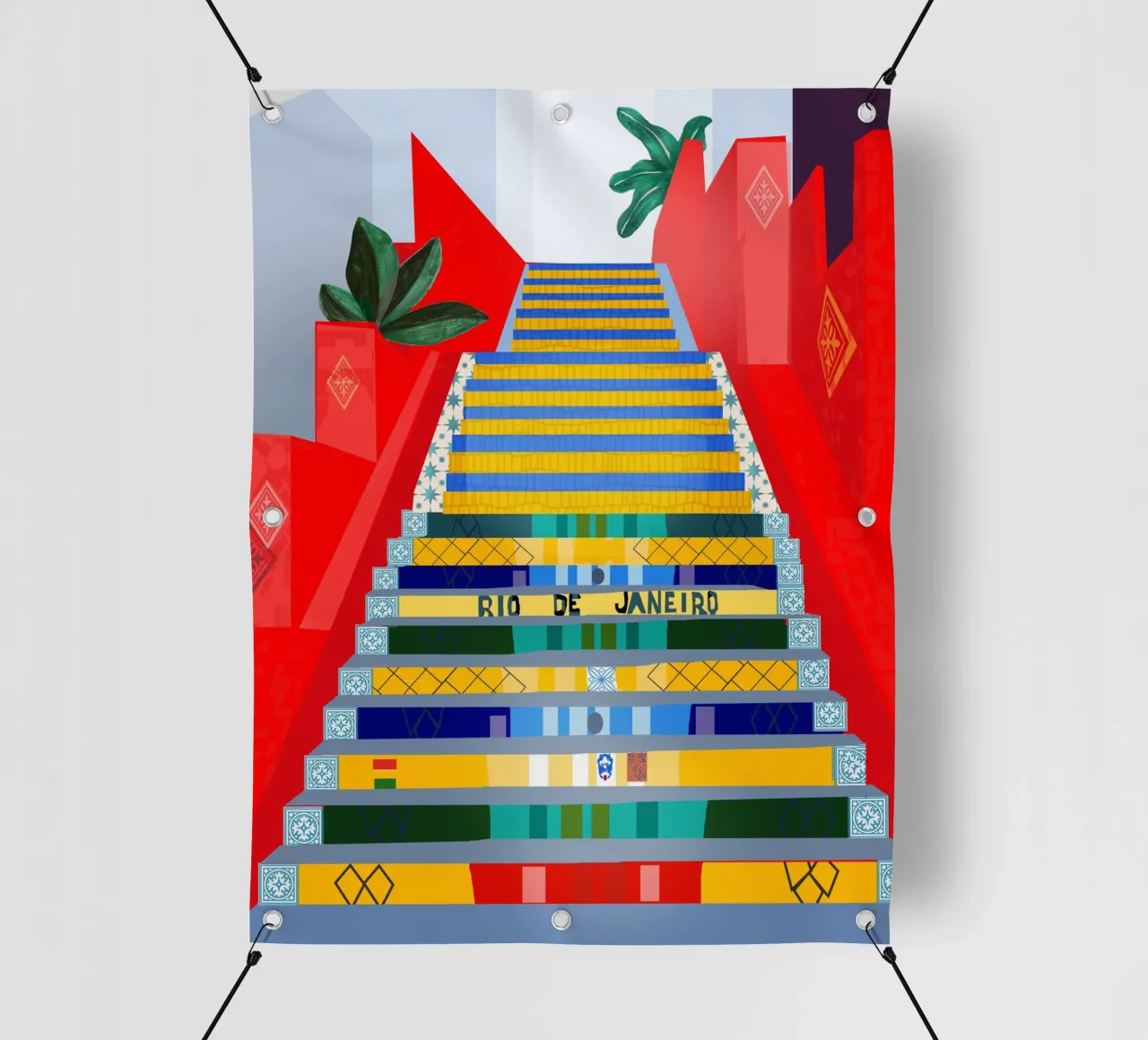 Rio de Janerio, Brazil pvc cover by PetrArts
