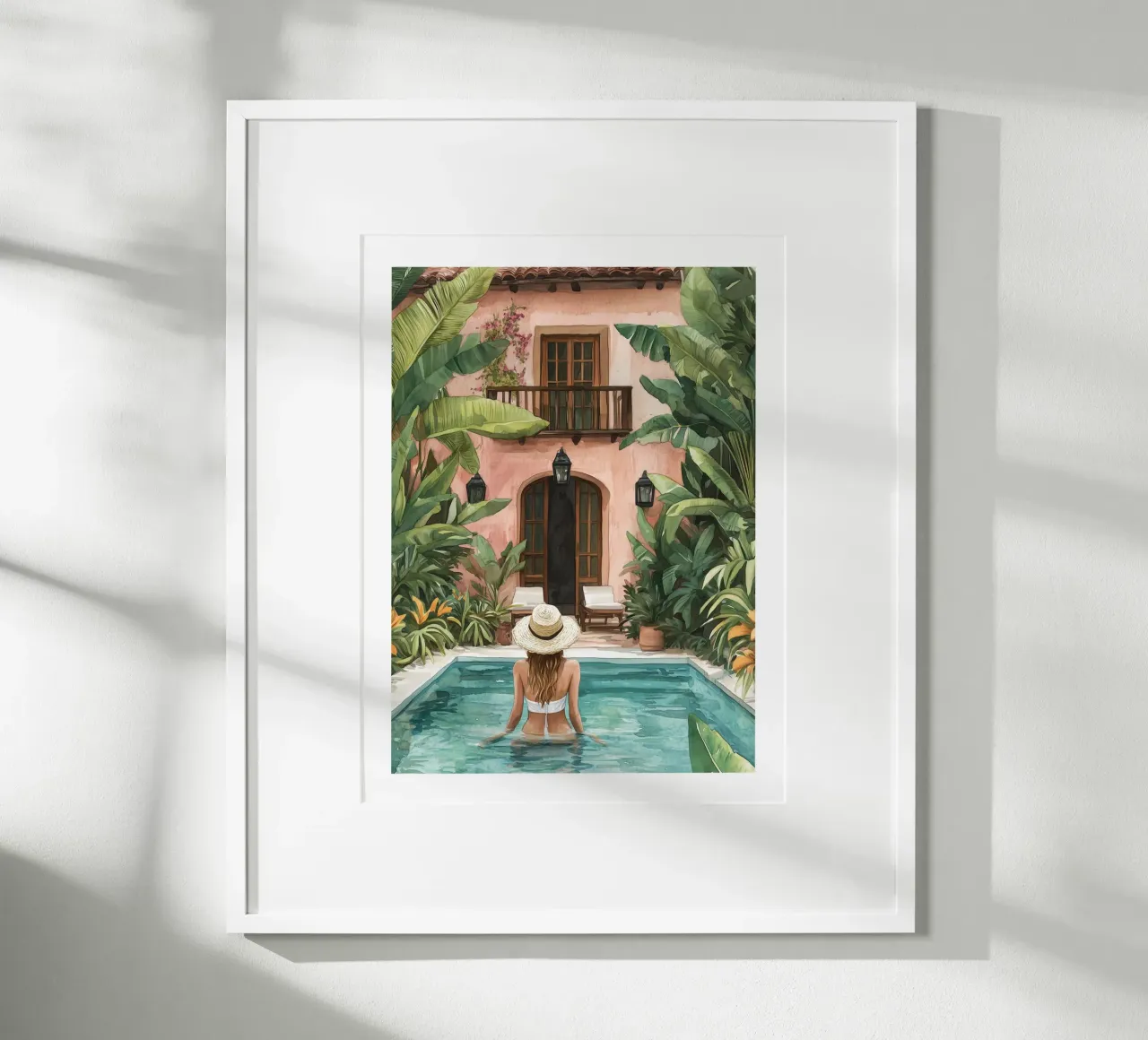 Rilassarsi in una villa tropicale carta hahnemühle da Shores & Skies