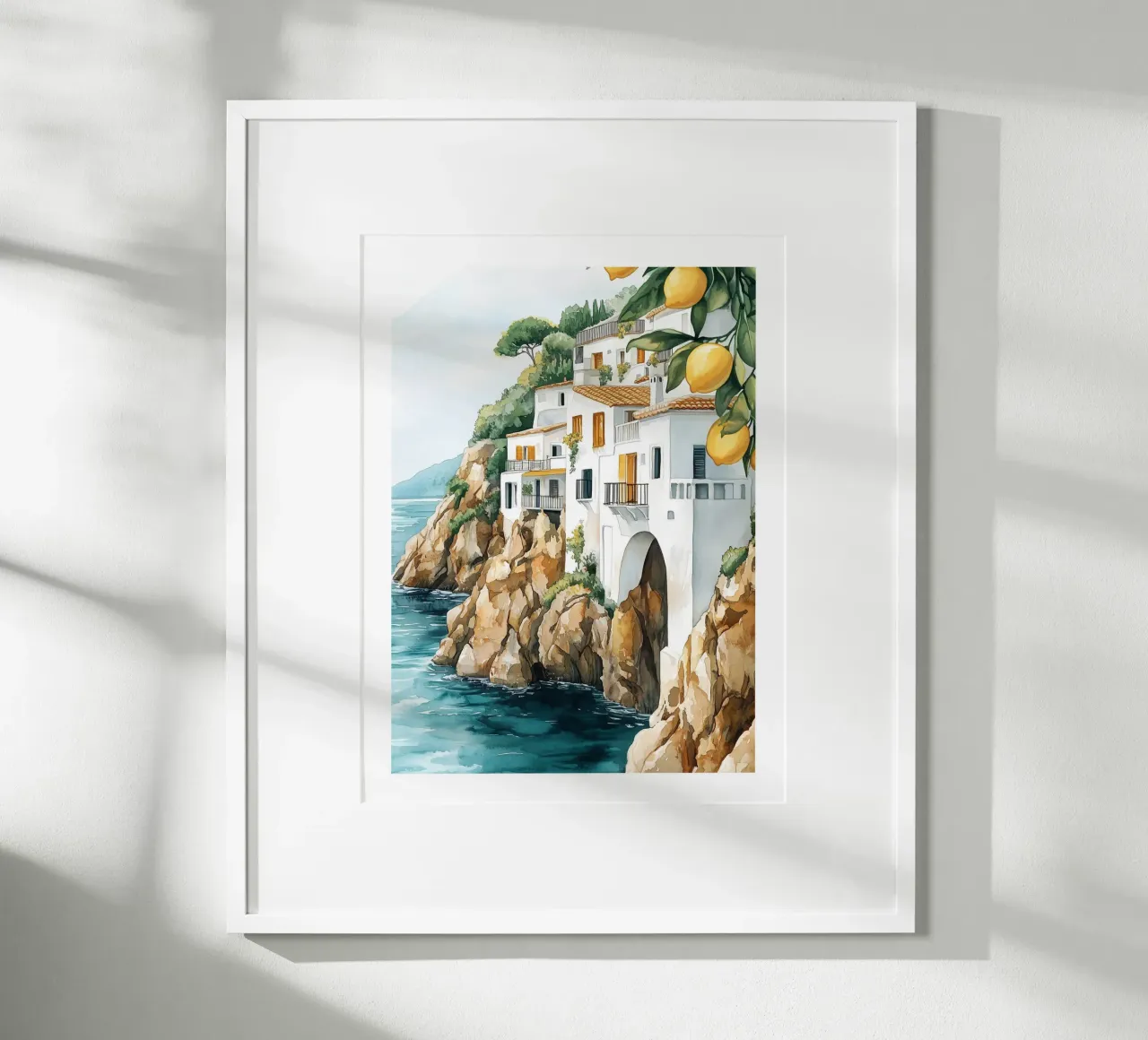 Case mediterranee poster da Shores & Skies