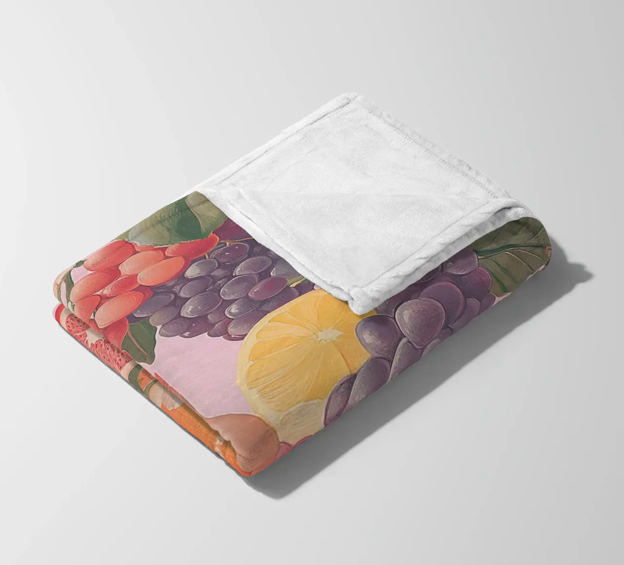 Limonata con frutta estiva coperta in pile da Carinaprint