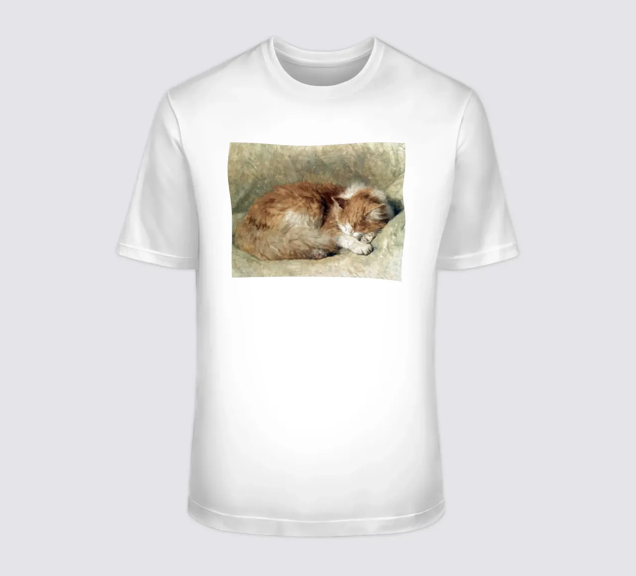 A sleeping cat t-shirt da apoloprints