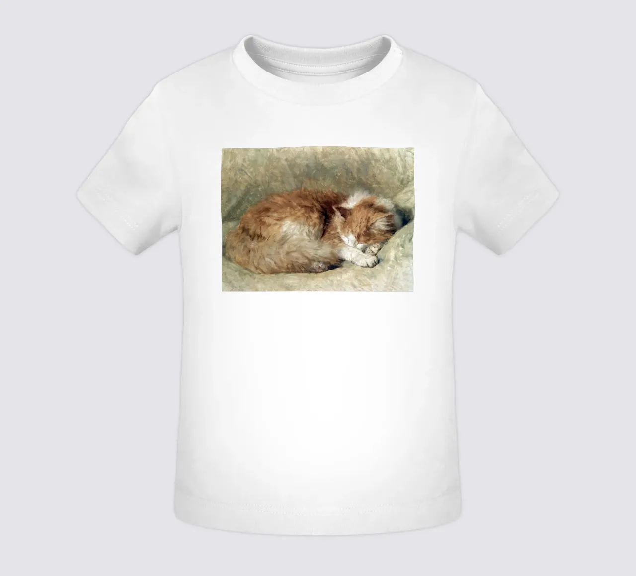 A sleeping cat maglietta neonato da apoloprints