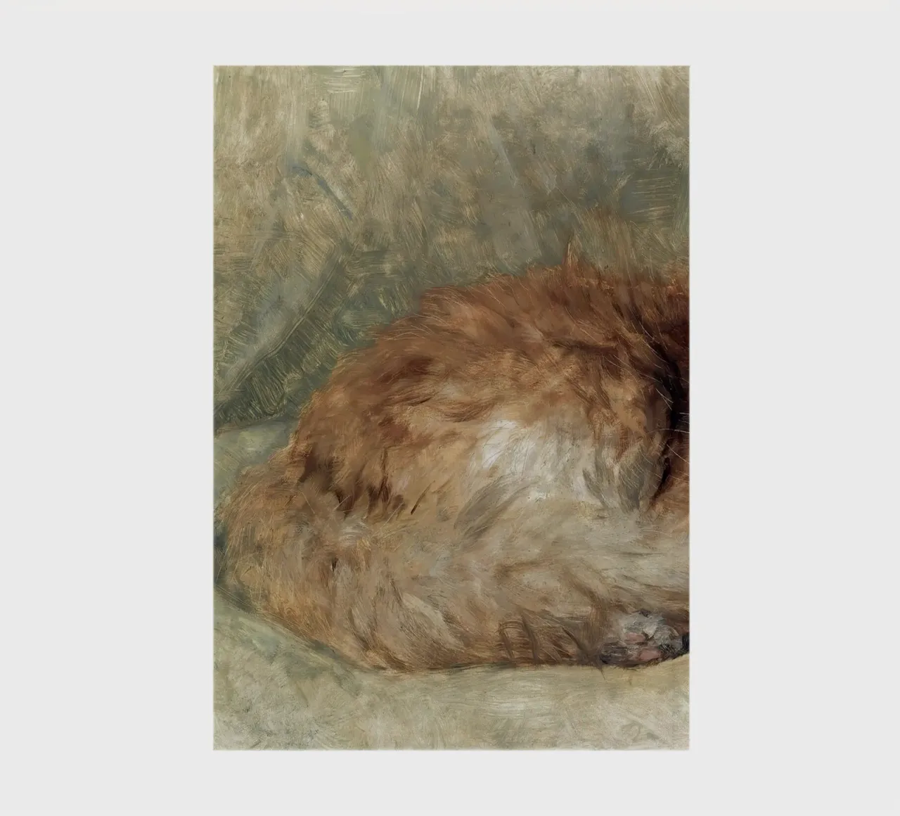 A sleeping cat notebook by apoloprints