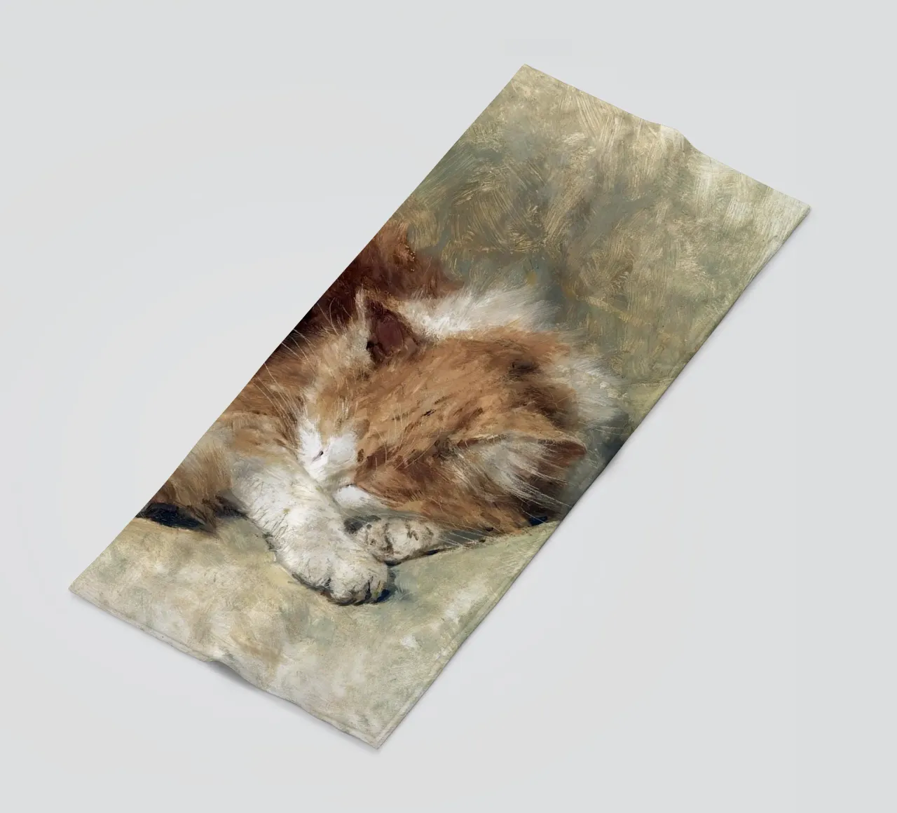 A sleeping cat telo mare da apoloprints