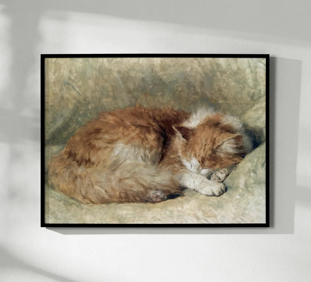 A sleeping cat poster da apoloprints