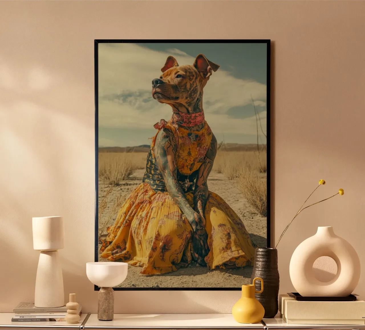 Lola poster da Affiches Chien Originales – Dogland