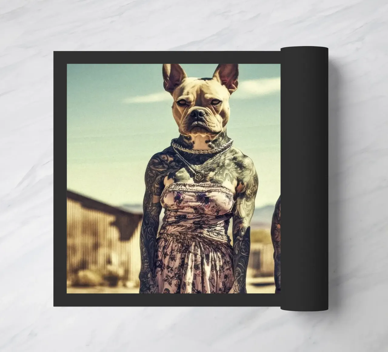 Bonnie & Clara, Las Vegas zerbino da Affiches Chien Originales – Dogland