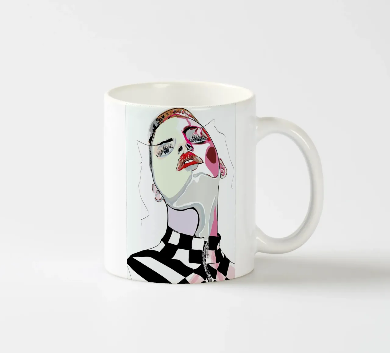 Pretty in Pink 4 tazza in ceramica da Marcell Naubert
