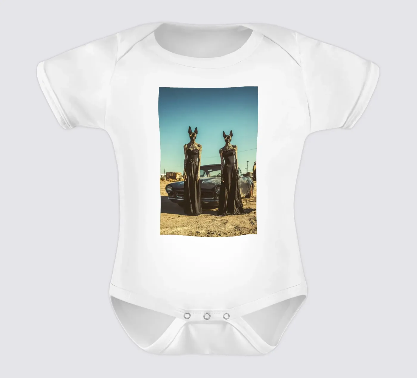 Sofia et Luna body neonato maniche corte da Affiches Chien Originales – Dogland