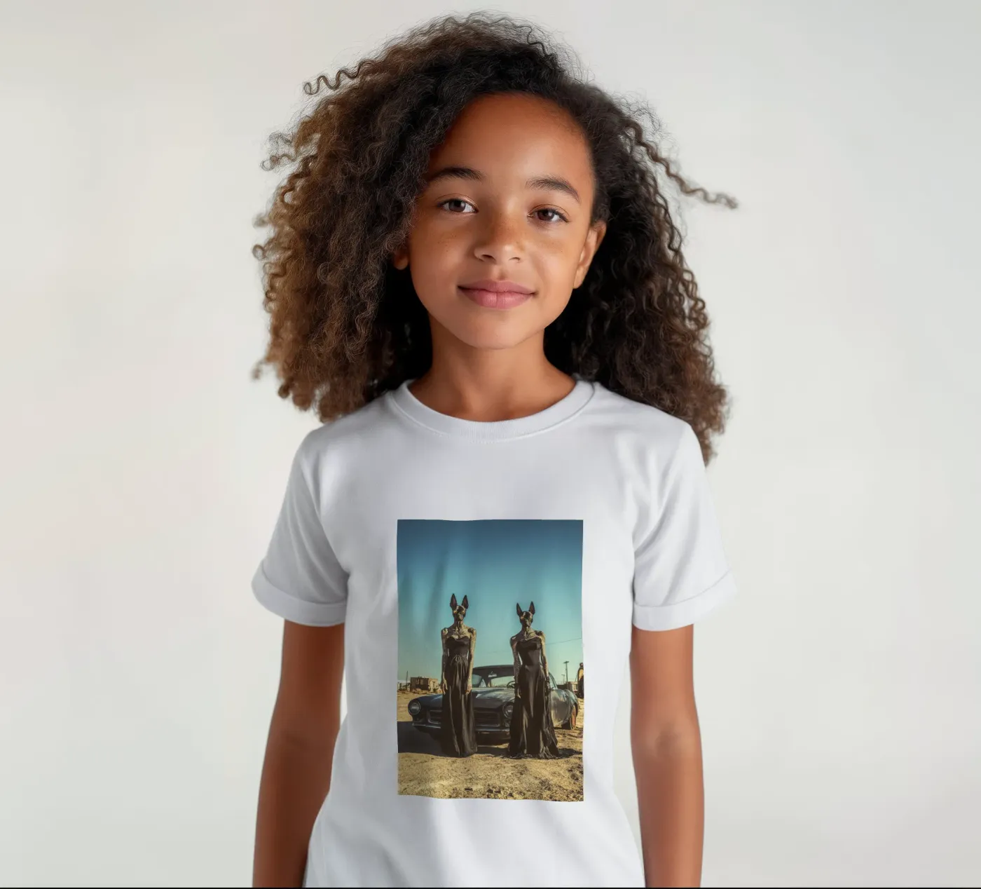 Sofia et Luna kinder t-shirt van Affiches Chien Originales – Dogland