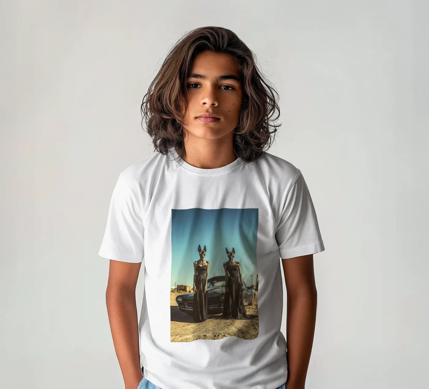 Sofia et Luna t-shirt bambini da Affiches Chien Originales – Dogland