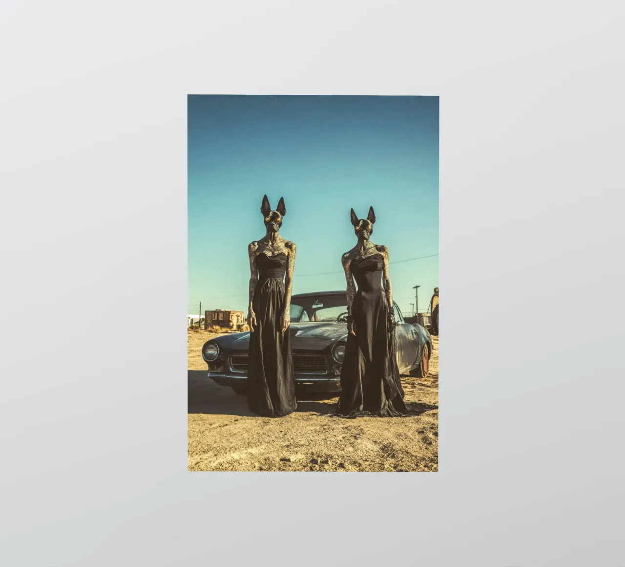 Sofia et Luna sticker by Affiches Chien Originales – Dogland