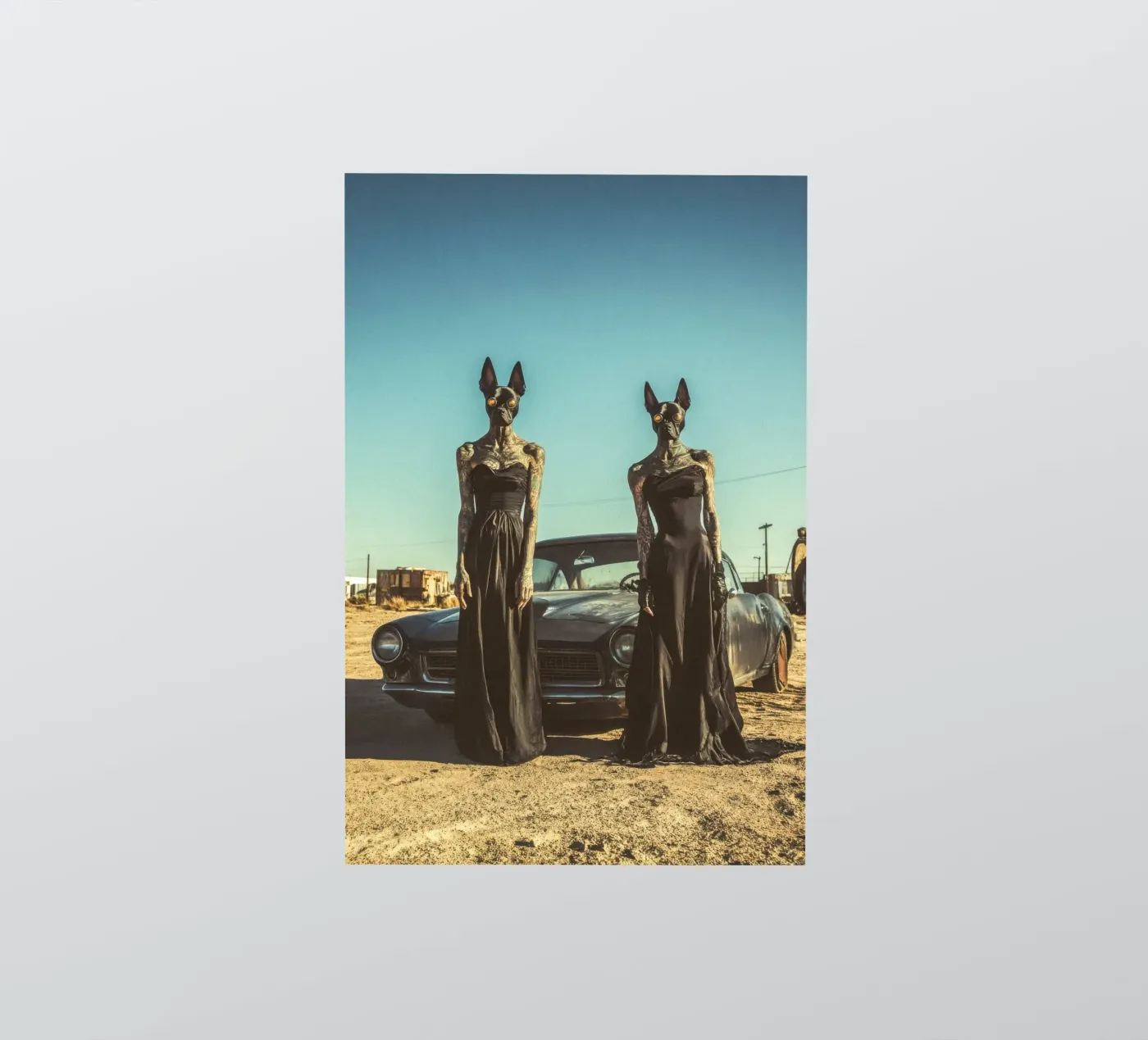 Sofia et Luna adesivo da Affiches Chien Originales – Dogland