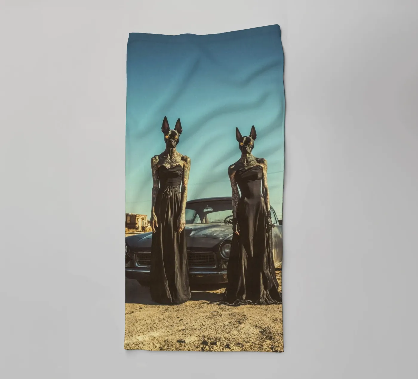 Sofia et Luna towel by Affiches Chien Originales – Dogland