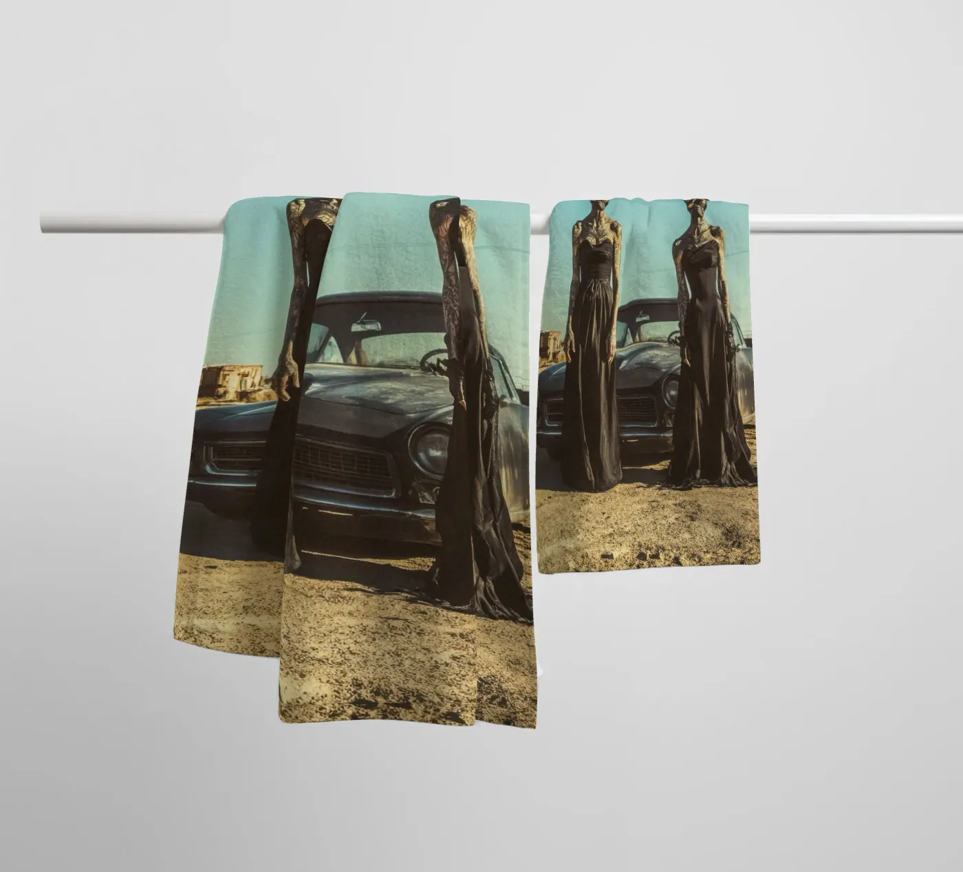 Sofia et Luna towel by Affiches Chien Originales – Dogland