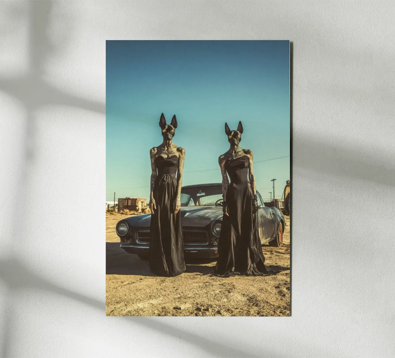 Sofia et Luna pannello forex da Affiches Chien Originales – Dogland