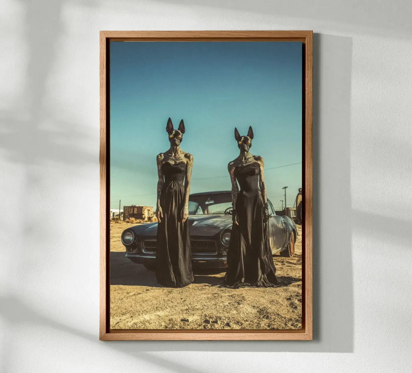 Sofia et Luna tela da Affiches Chien Originales – Dogland