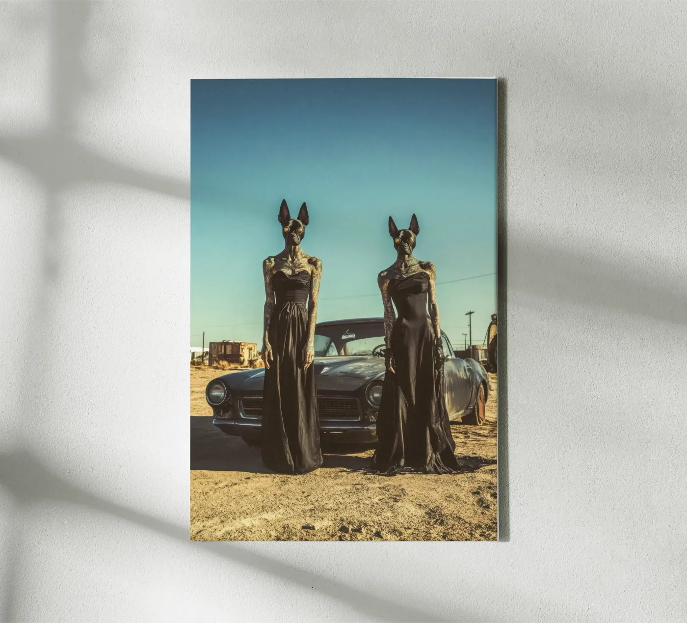 Sofia et Luna tela da Affiches Chien Originales – Dogland