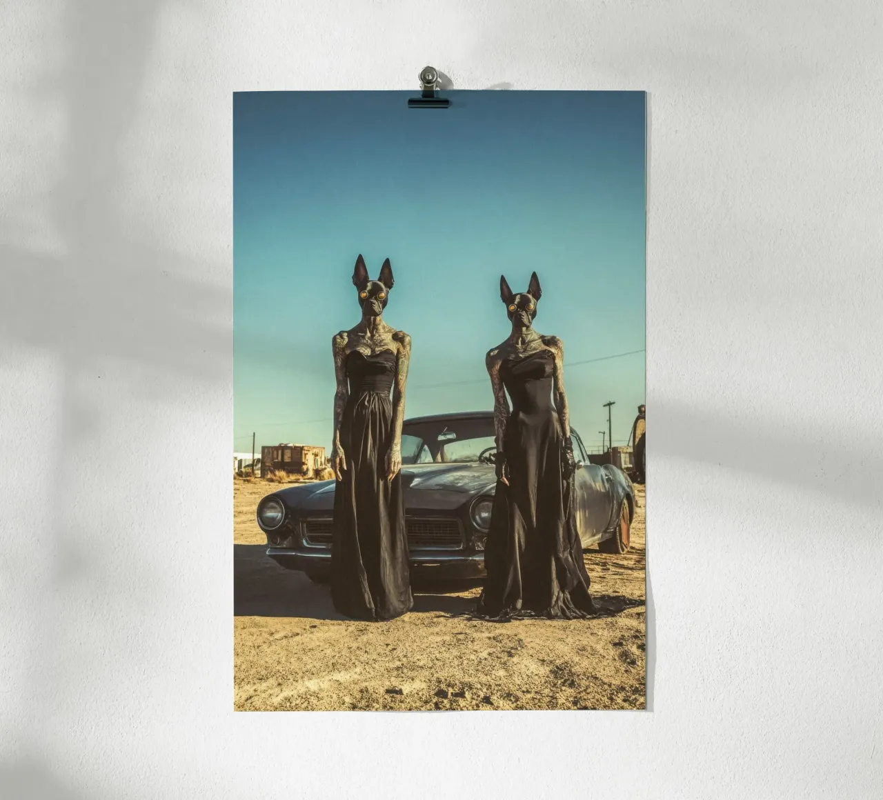 Sofia et Luna poster da Affiches Chien Originales – Dogland