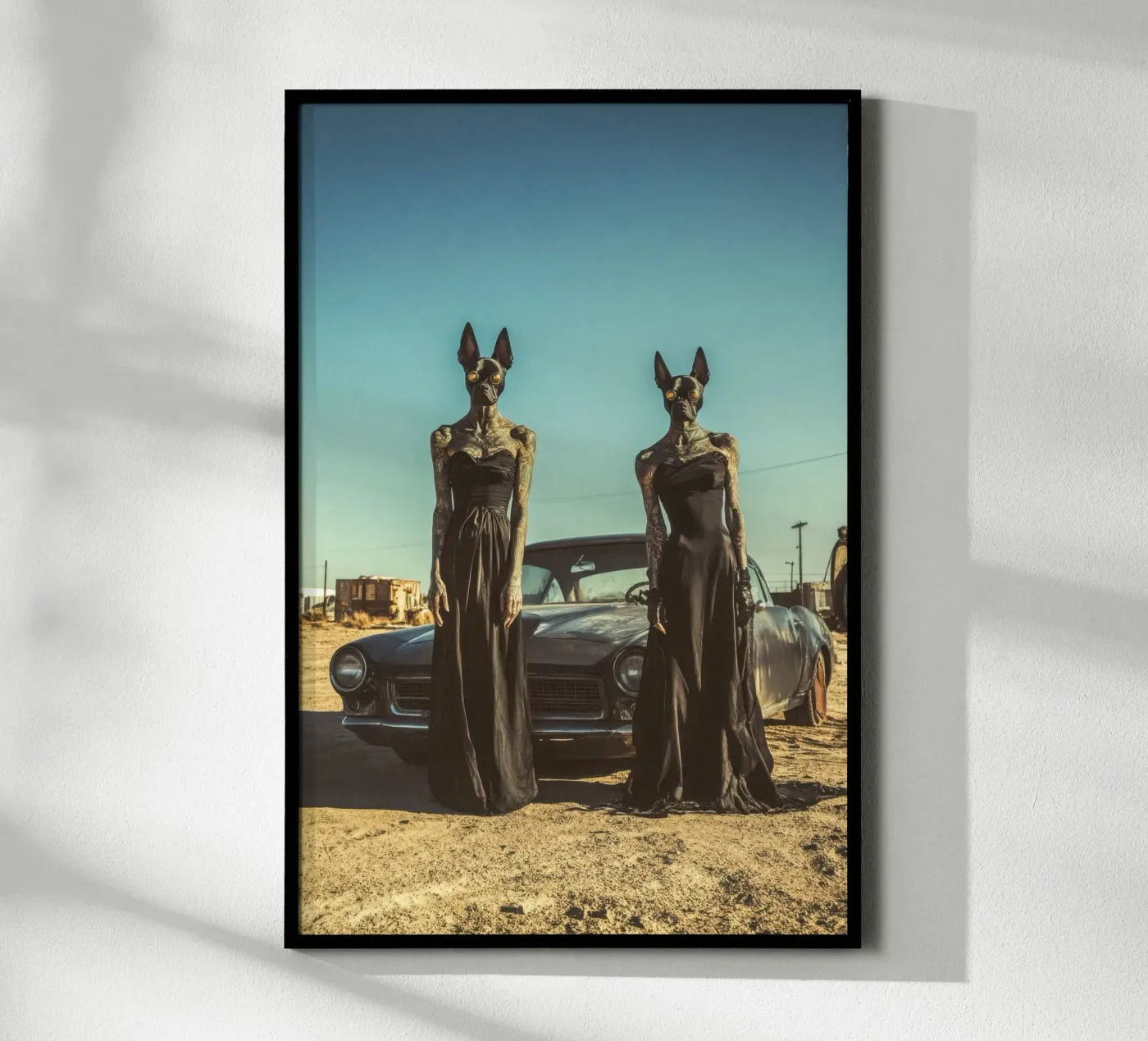 Sofia et Luna poster da Affiches Chien Originales – Dogland